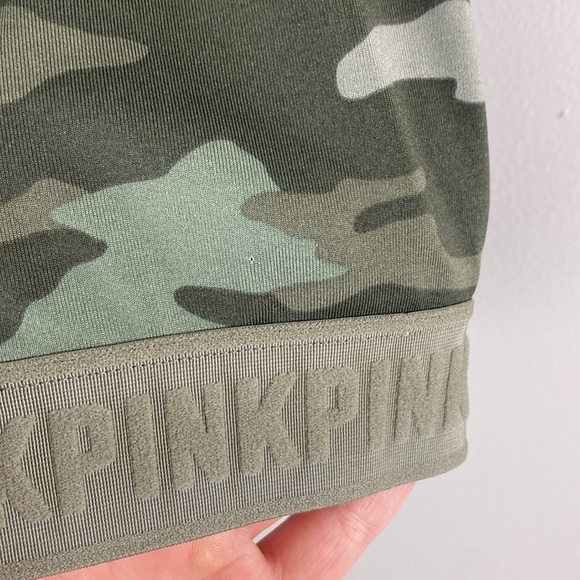 Victoria’s Secret Pink Camo Sports Bra Size Medium - Picture 11 of 12